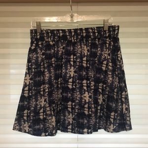 Blue and white skirt from H&M